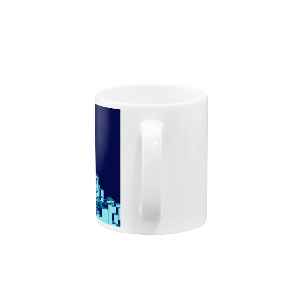 CHIROのキューブ Mug :handle