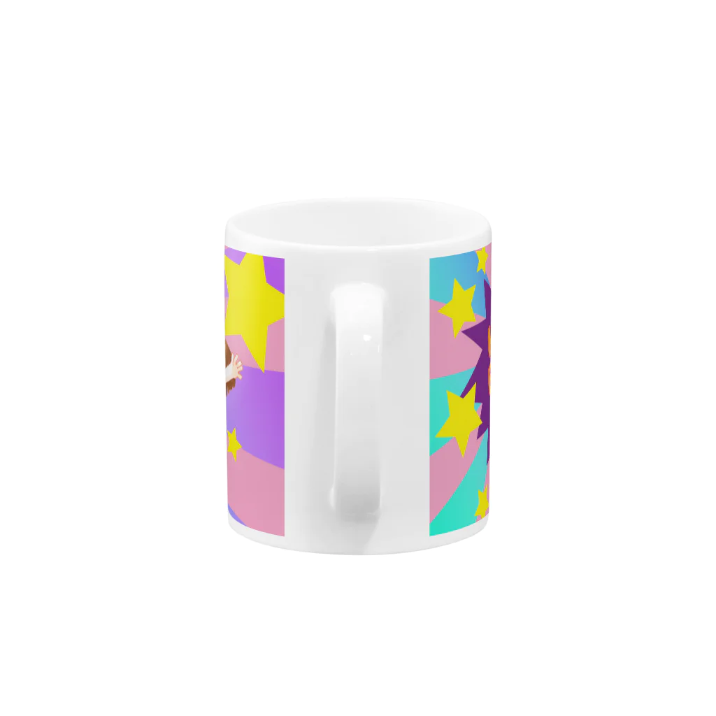 もーたんのハピバ Mug :handle