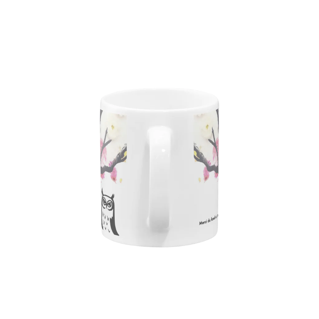 シュエット 雑貨店のシュエット Flower Mug :handle