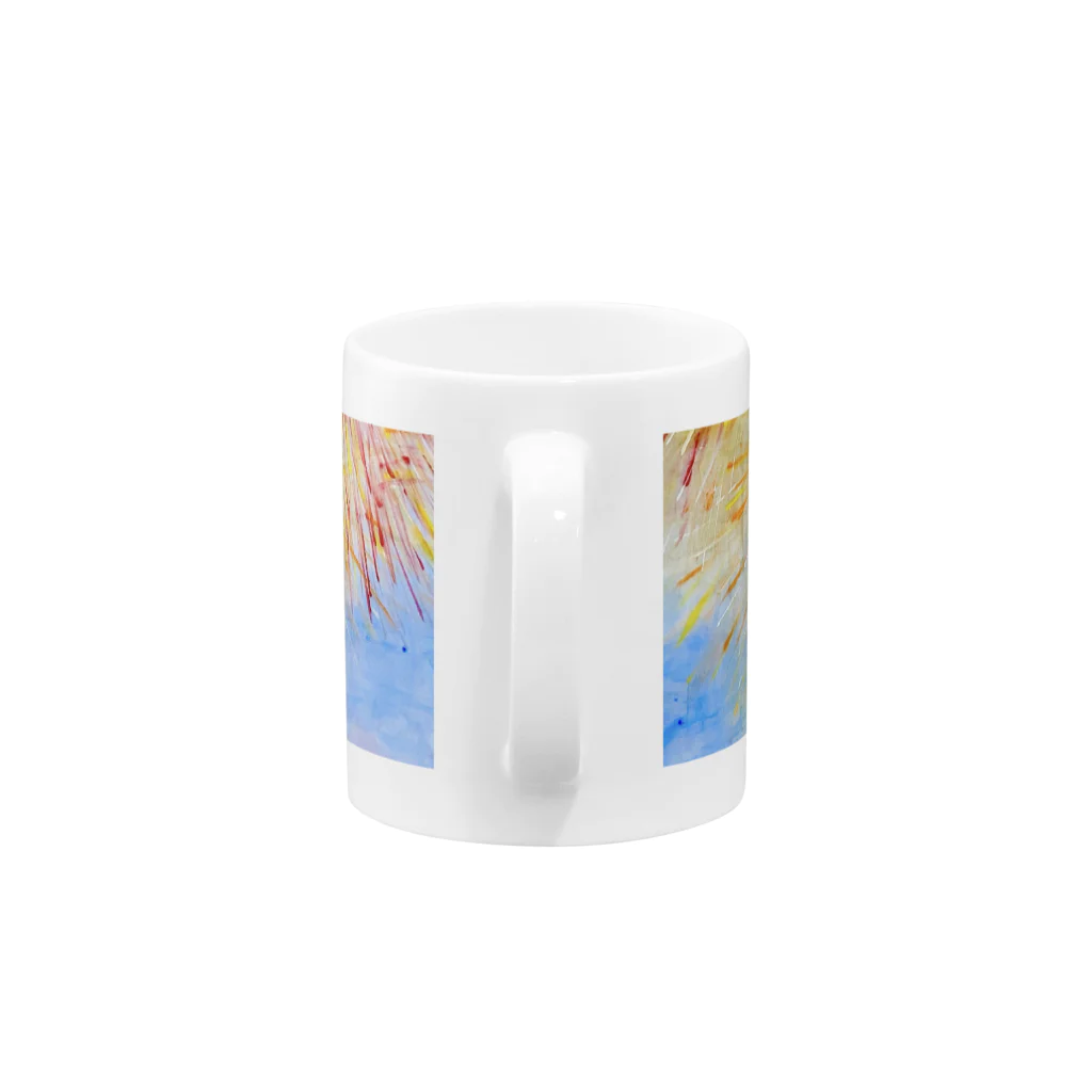 しらてぃーショップの花火 Mug :handle