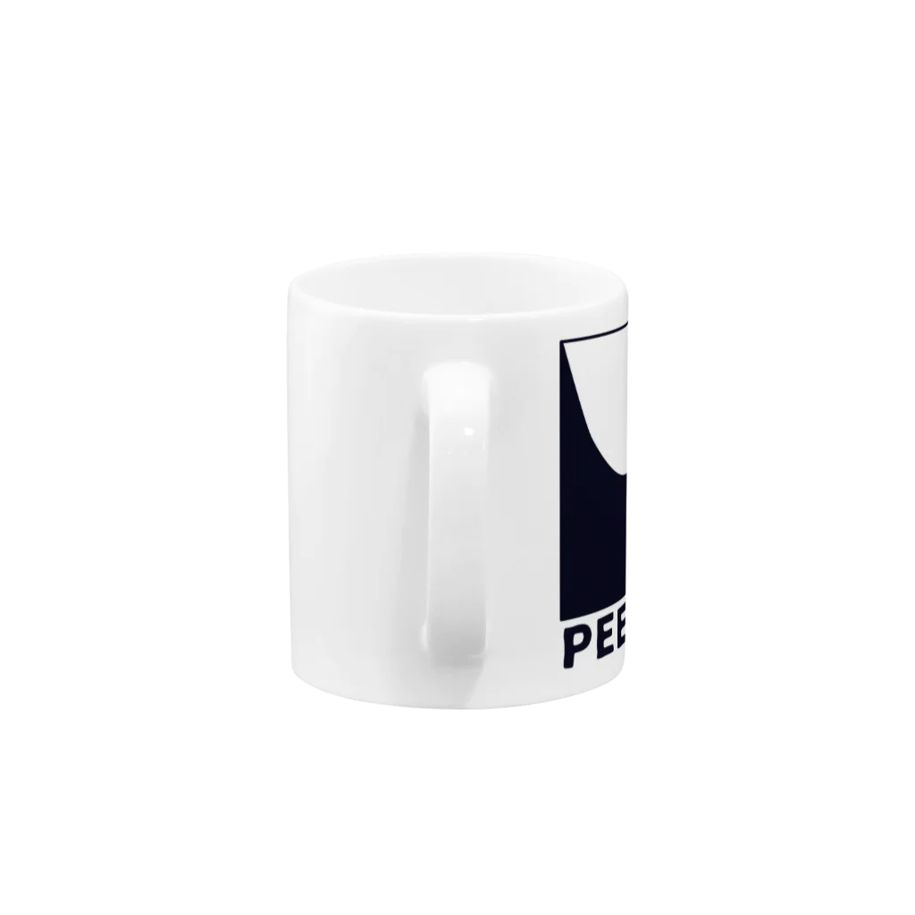 Creative store MのPEELER - 02 Mug :handle