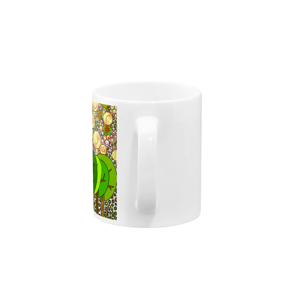 atelierTORAL by  mizukiitosのgetHAPPY Mug :handle