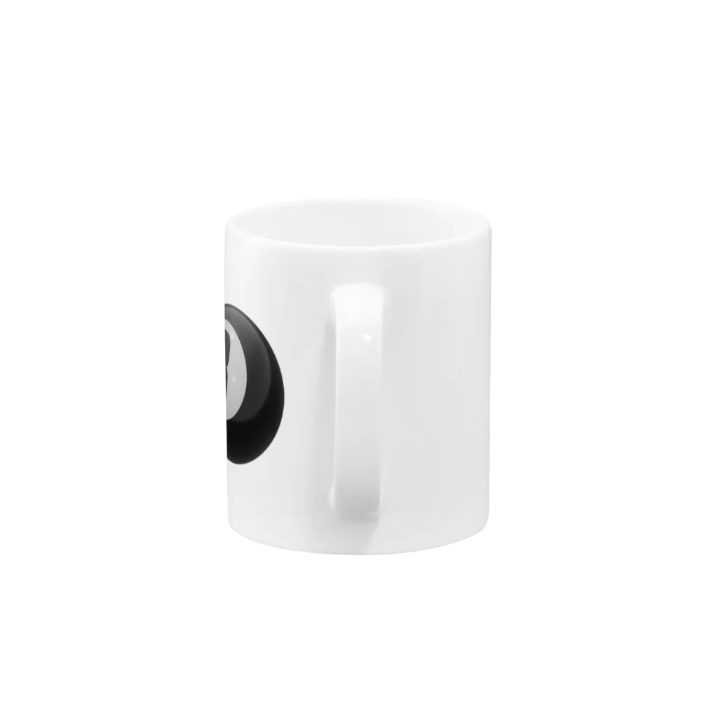 8chの8ball Mug :handle