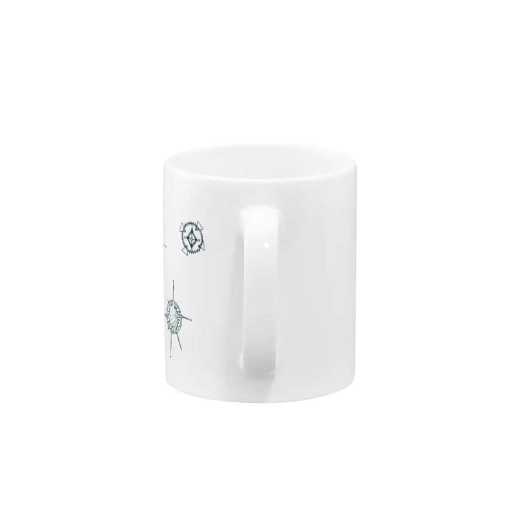 なこの朽ちた星屑 Mug :handle