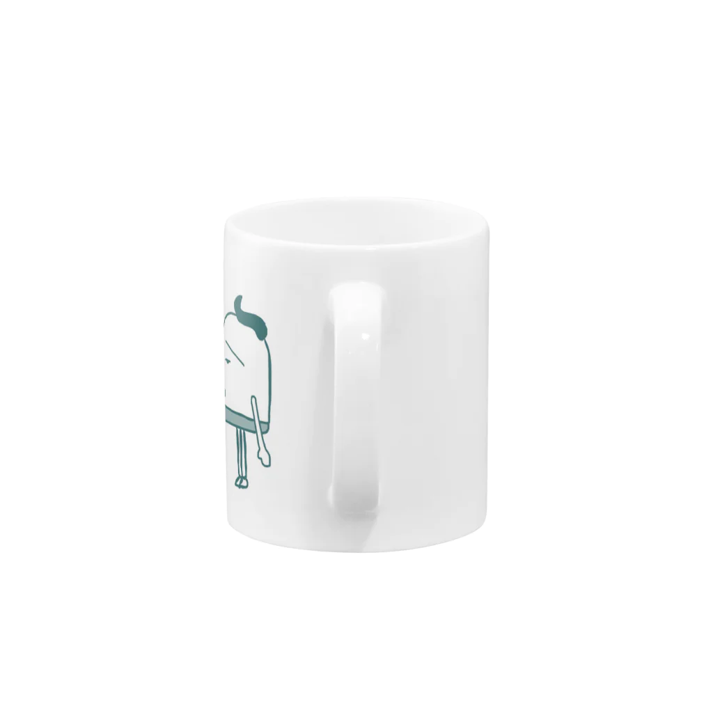 パキポキさんのビザールプランツ Mug :handle