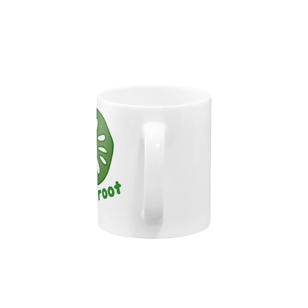 GREAT 7のレンコン Mug :handle