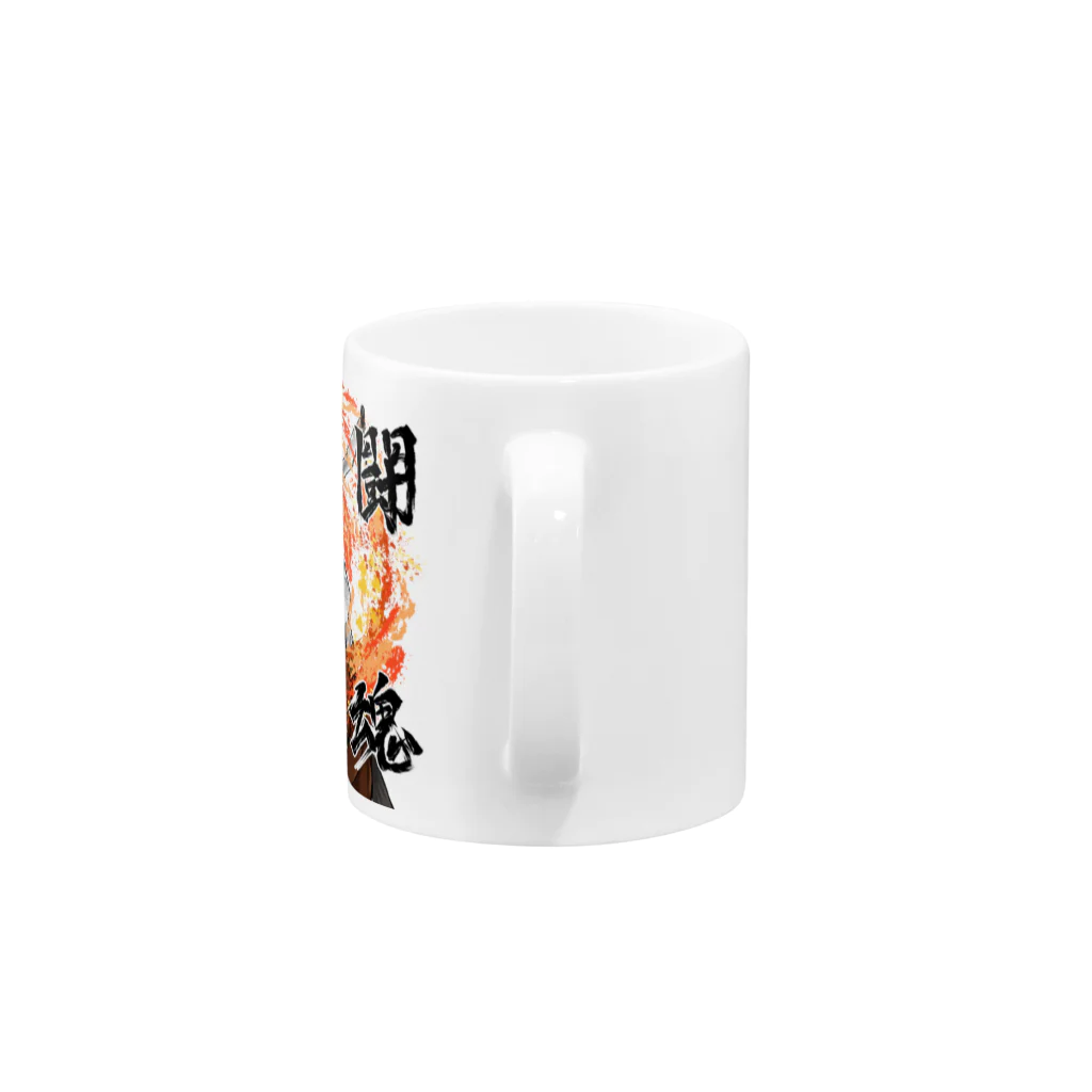 川崎ルンルンファームの闘魂注入される馬 Mug :handle