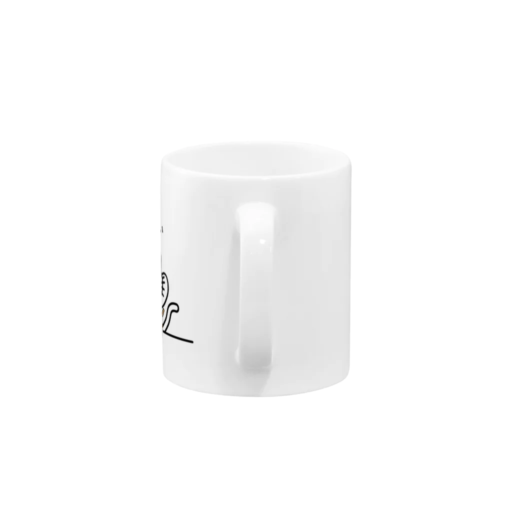 楽猫楽描しげ屋のコレじゃない Mug :handle