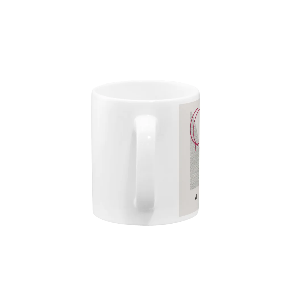 検討中のピンヒールの女の子 Mug :handle