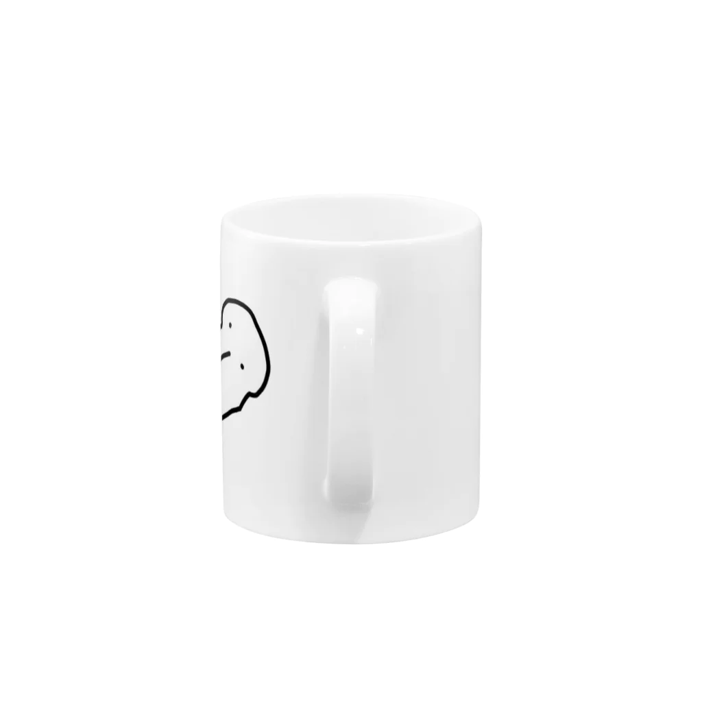 つちのこ愛護団体のかわいいりすさん Mug :handle