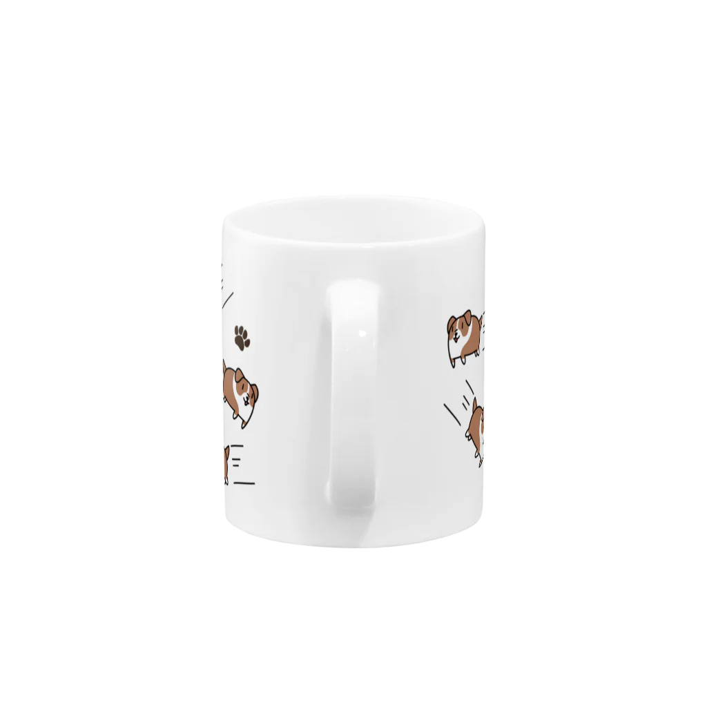 まいたけのスライド犬 Mug :handle