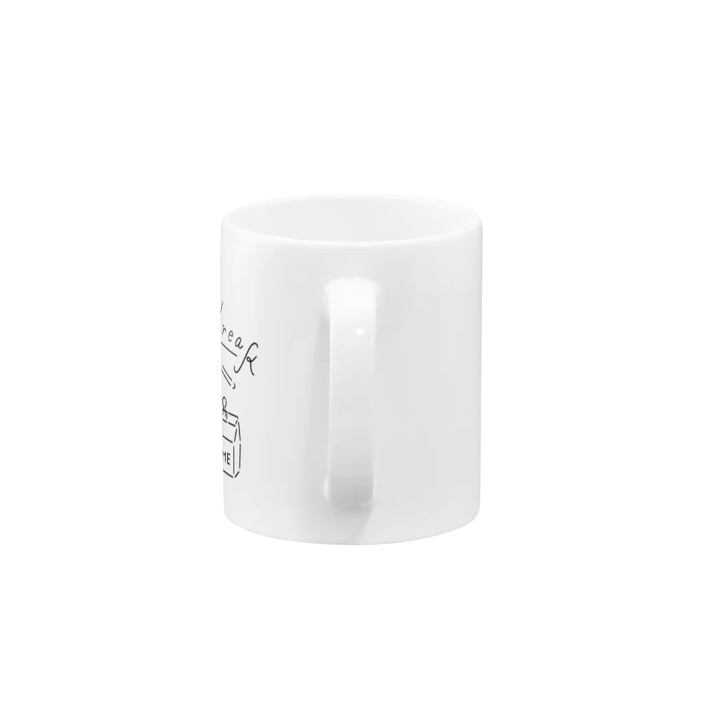 1+1のSTAY HOME　COFFEE BREAK Mug :handle