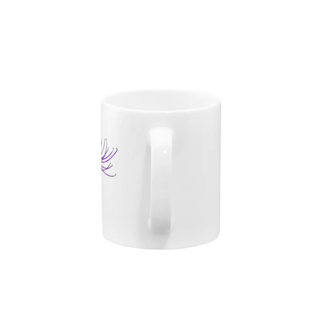 Murasaki.apaの【ヒガンバナ】items. Mug :handle