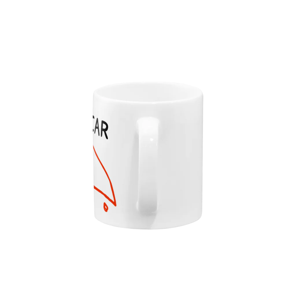 Sayumiのまっくぃン　KIDSinCAR Mug :handle