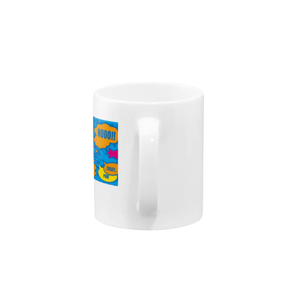 フォーヴァのコミックBLUE Mug :handle