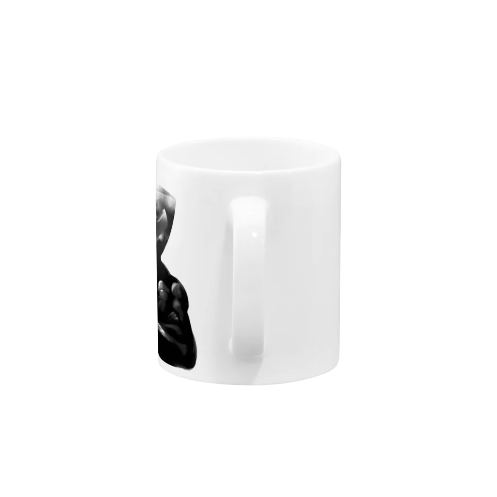 うちゃぎちゃんのおみせのXYM神くんマグカップ Mug :handle