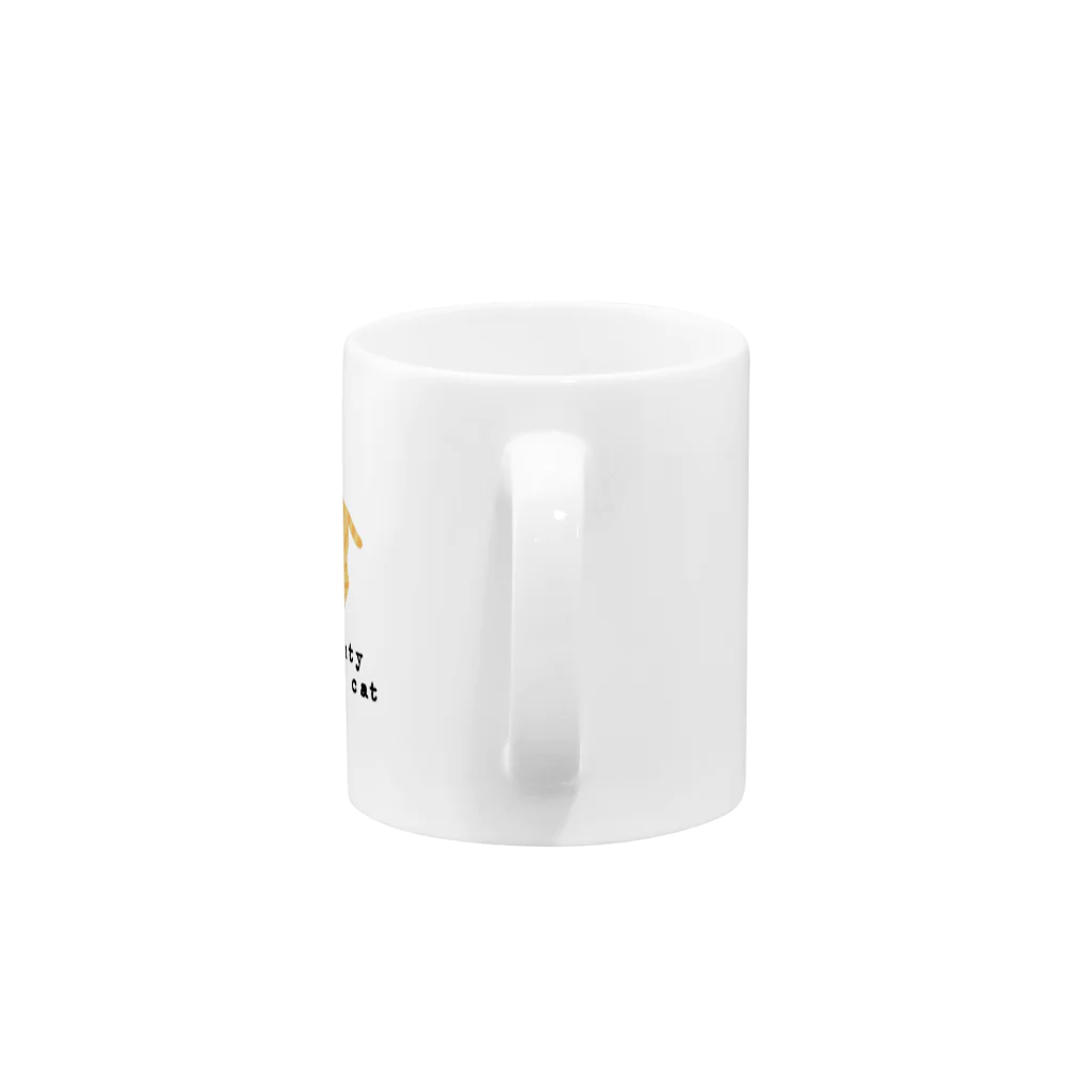 orange_honeyの猫1-5 茶トラ猫 Mug :handle