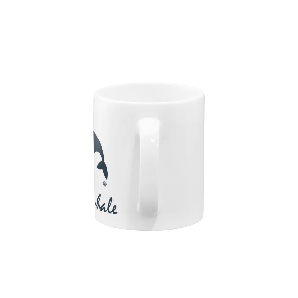 Atelier Pomme verte のHumpback whale22 Mug :handle