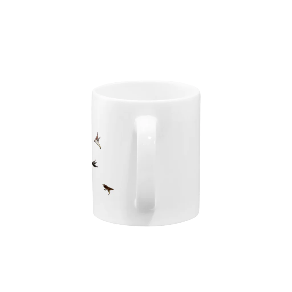 あべなつきの絵本クッズ店へようこその君にくぎづけ Mug :handle