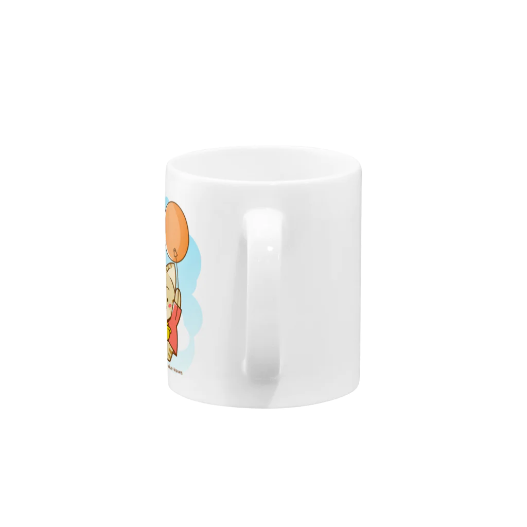 おりーぶりーぶのすずにゃん（風船） Mug :handle