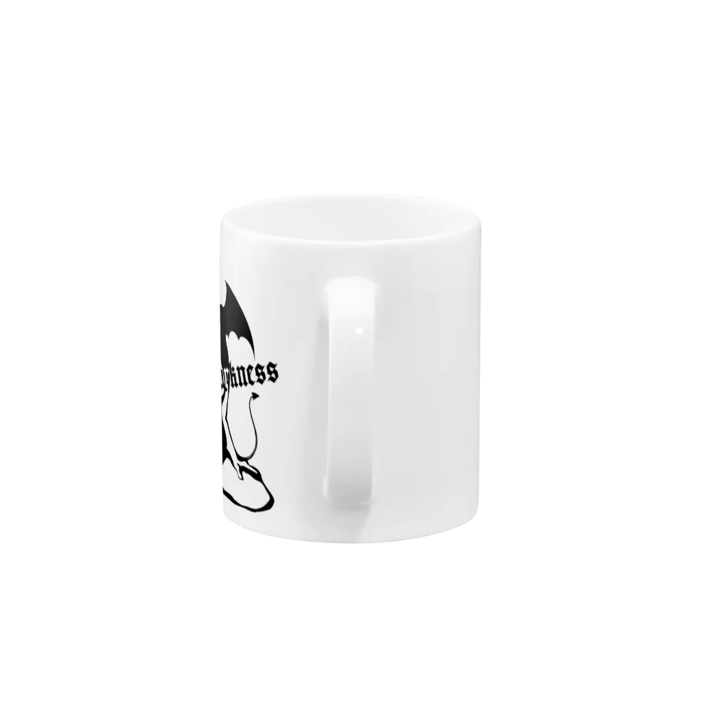 イラストレーター トツカケイスケのUnder the darkness Mug :handle