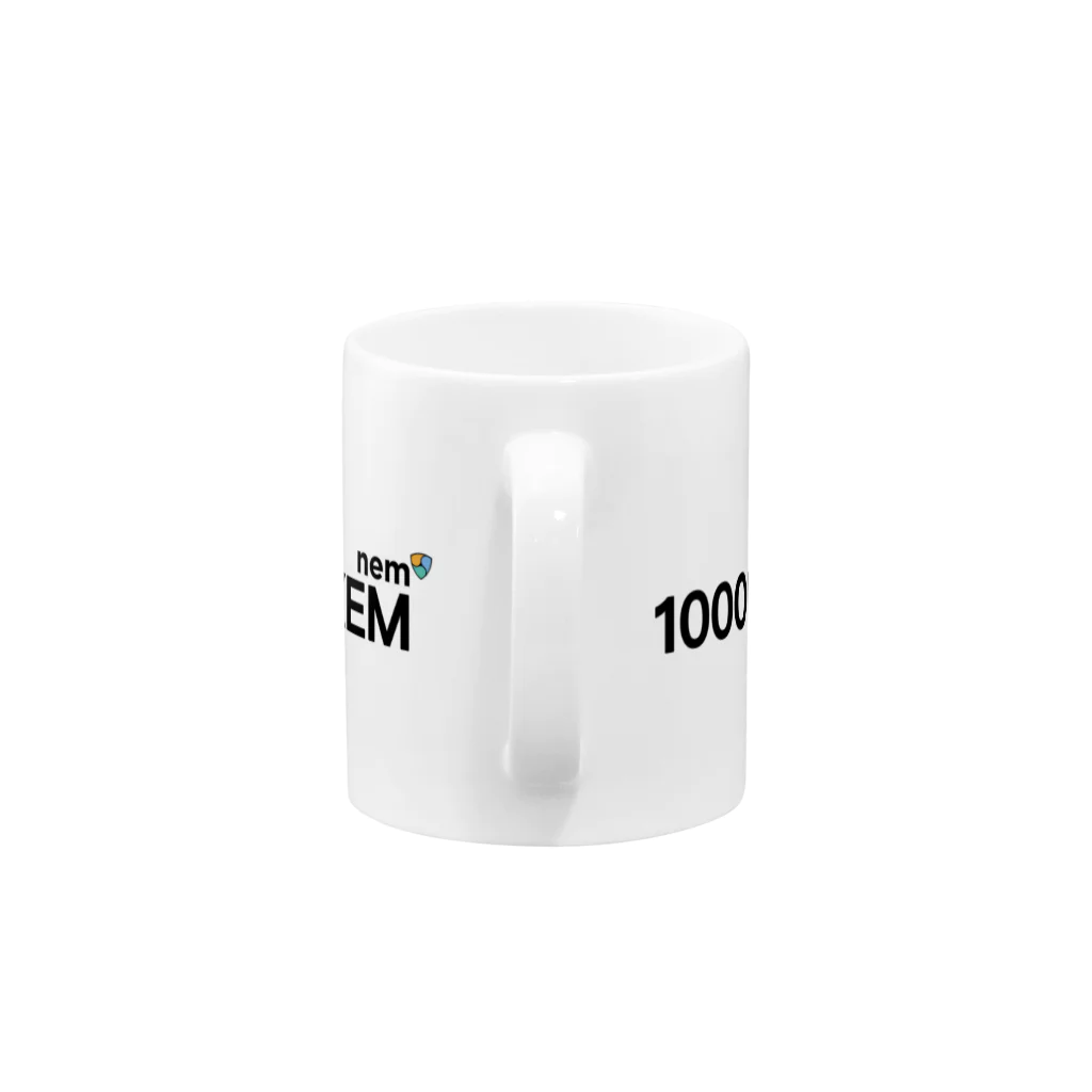 なぞQのネム（NEM）/ XEMグッズvol.13 Mug :handle