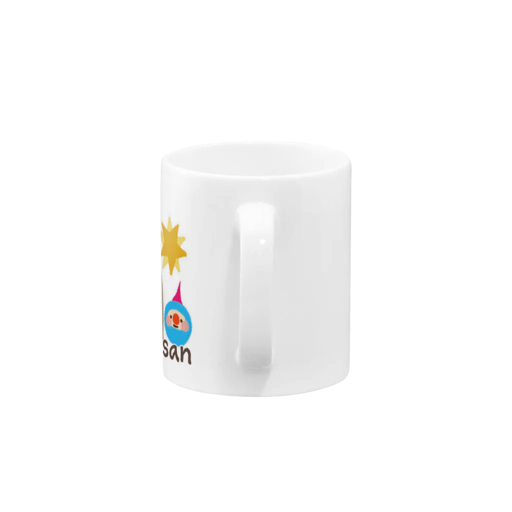 たまひろみShopの星のモッタさん Mug :handle