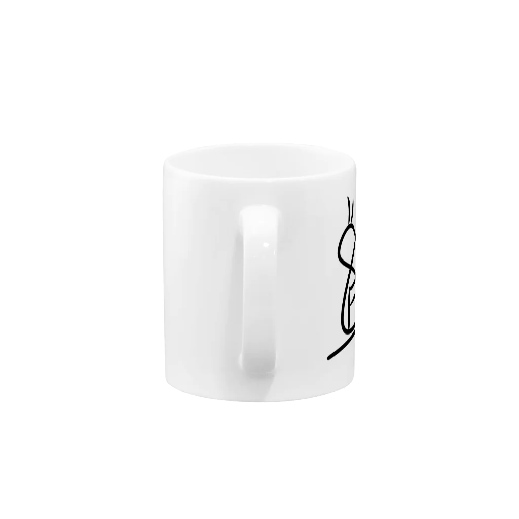 八十三ファミのバーチャルギャングショップの83Famiサイン グッズ Mug :handle