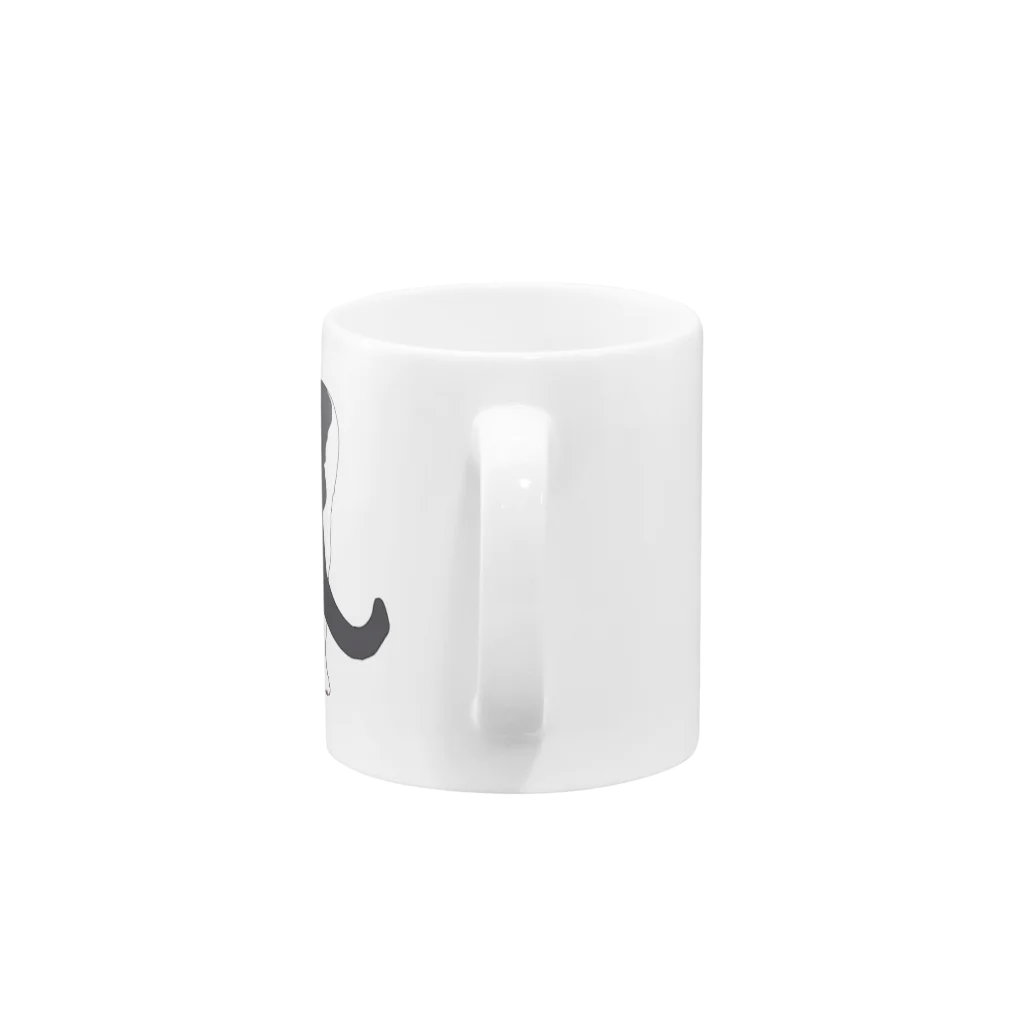 こげこげおこげまるの抜けない Mug :handle