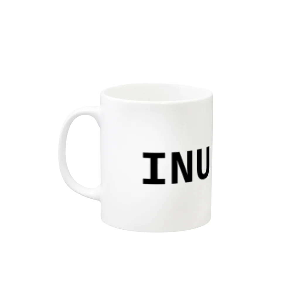 いぬどしの会のINU DOSHI Mug :left side of the handle