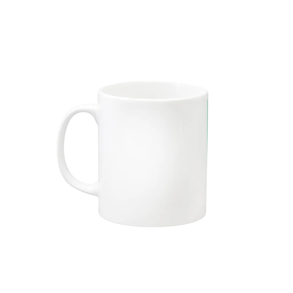 のんきな雑貨屋さんの【Mountain】 Mug :left side of the handle