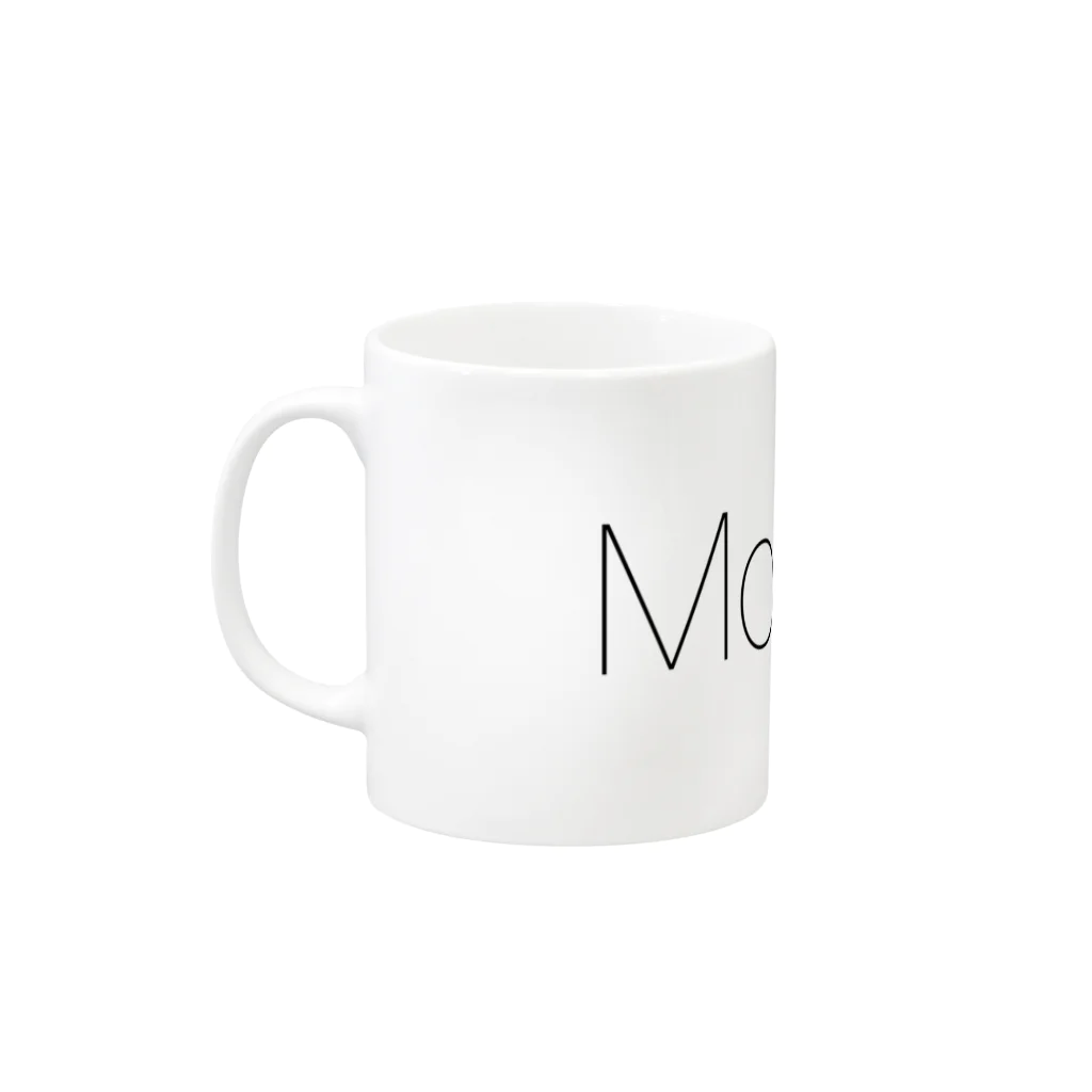 A_MinimalistのMonday Mug :left side of the handle