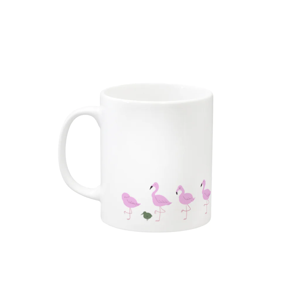 senriのふらみんごときうい Mug :left side of the handle