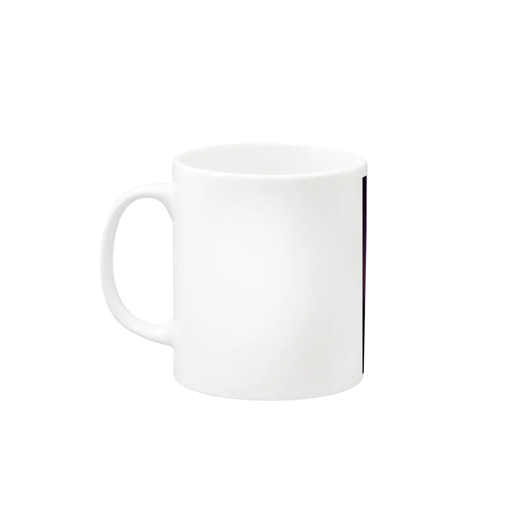 プリン倶楽部の天の川銀河 Mug :left side of the handle