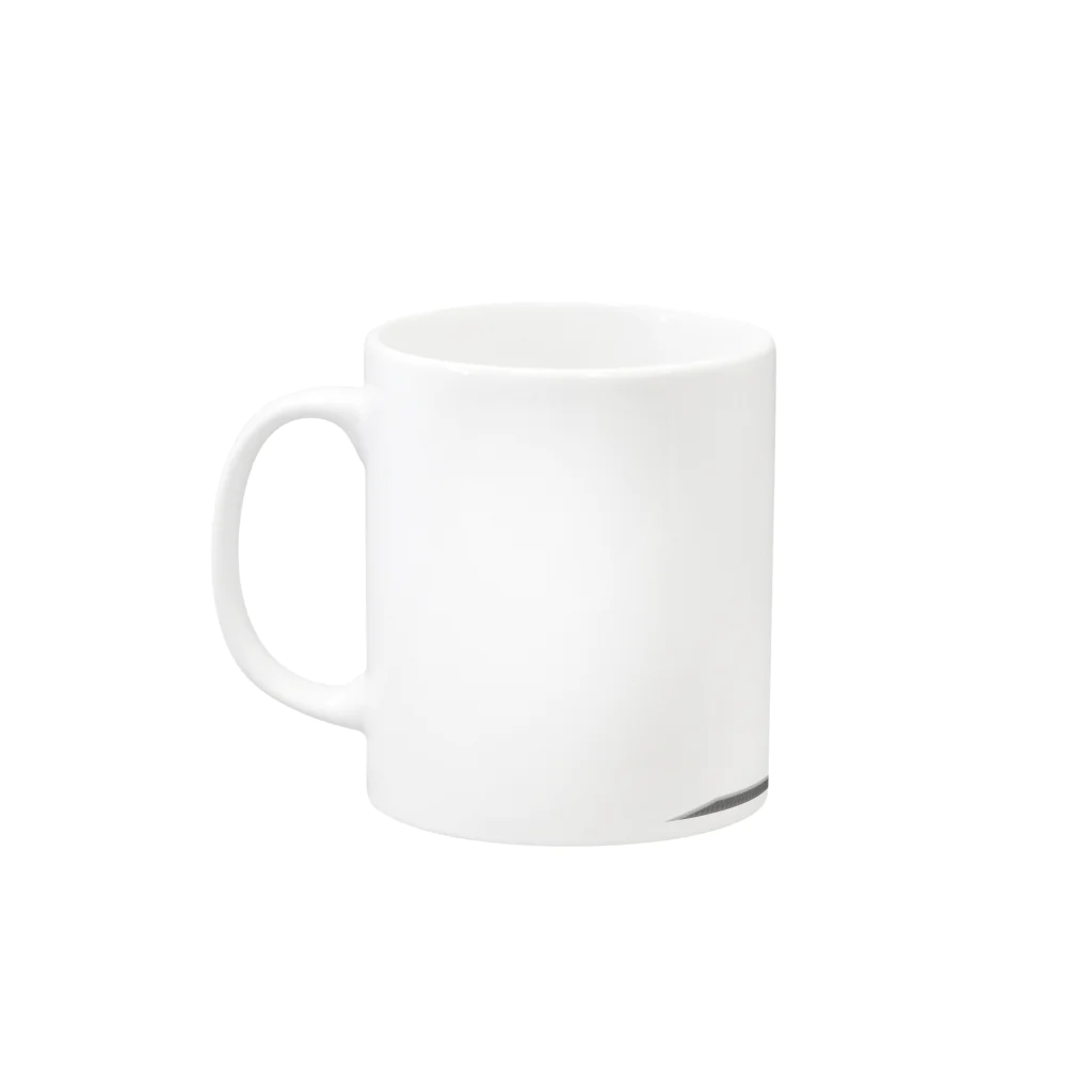 minusplus3times のどいなかのえき マグカップ Mug :left side of the handle