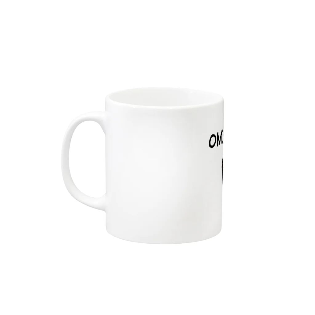 くず屋のOMISOSHIRU Mug :left side of the handle