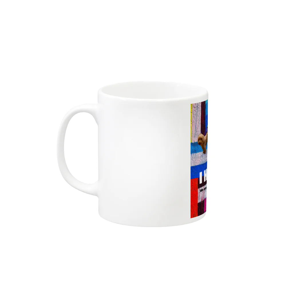 BB onlineの家族2 Mug :left side of the handle