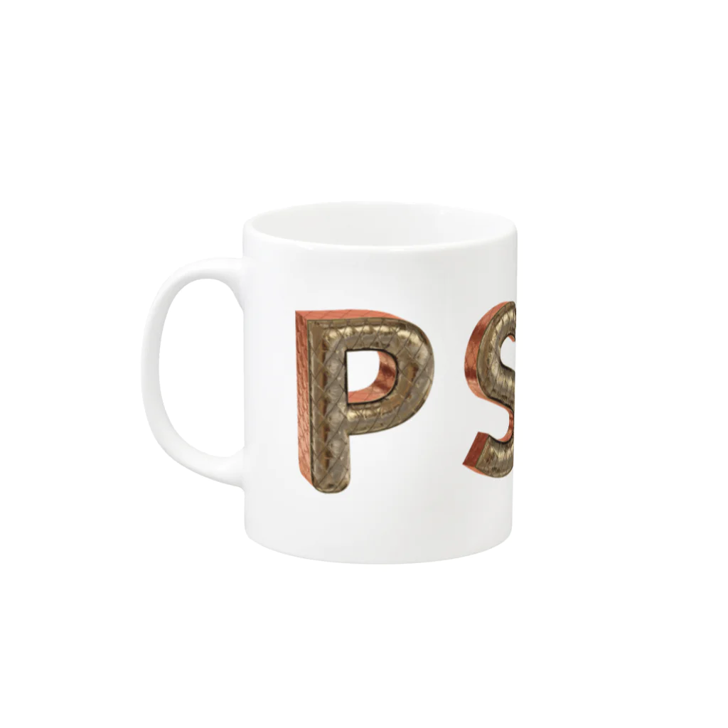 Photoshopちゃんねるの【PSCH】バルーン Mug :left side of the handle