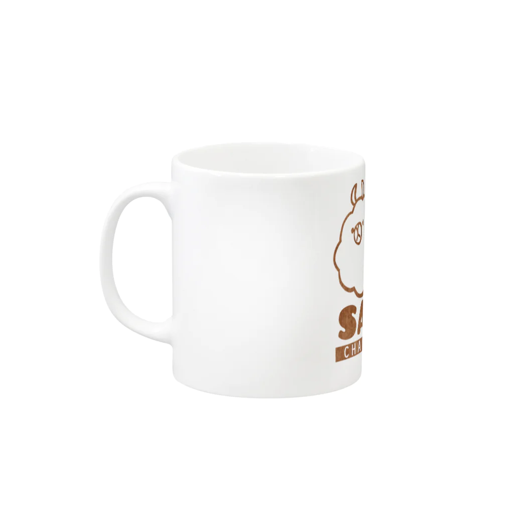 SAUDI FARMのCHALK　BALLS Mug :left side of the handle