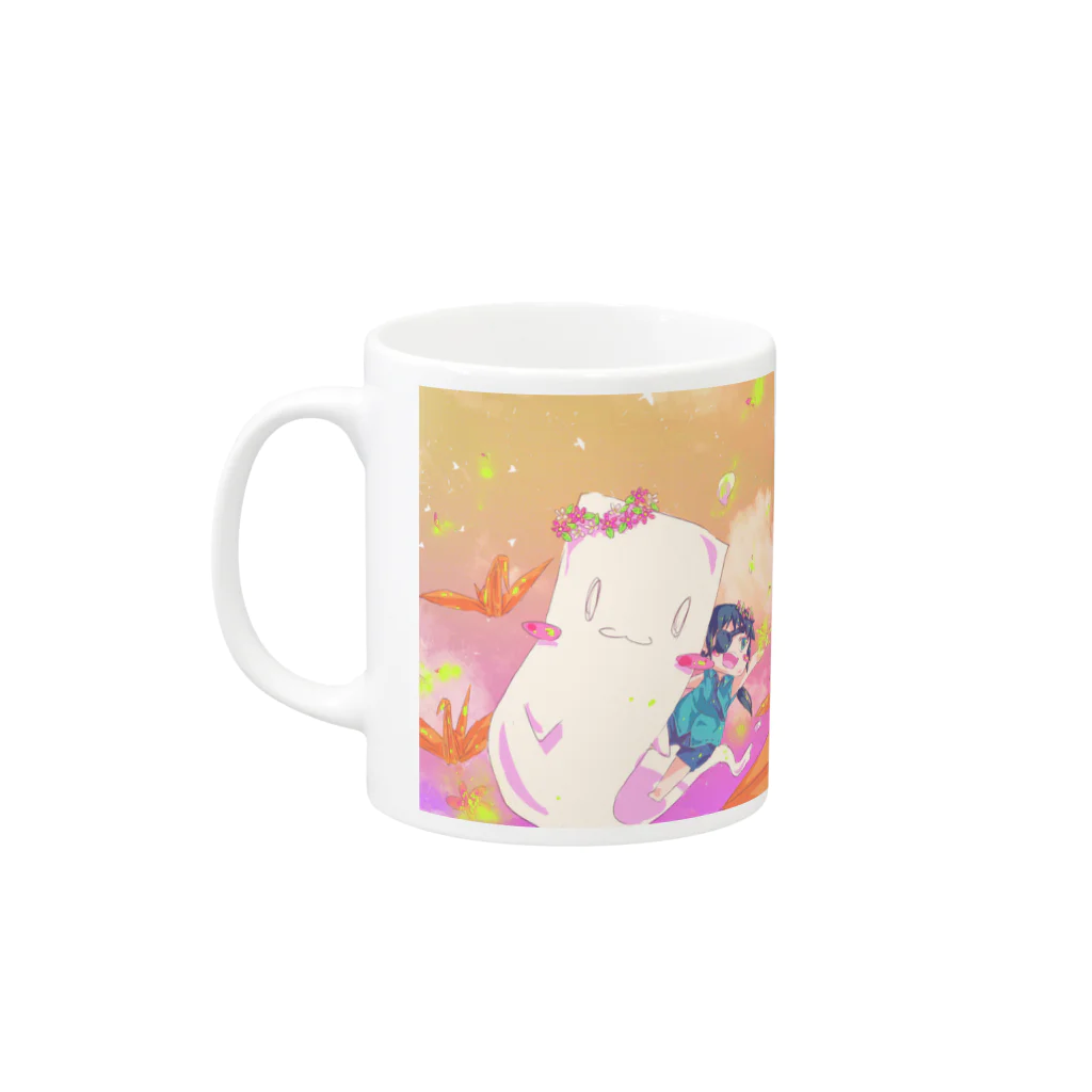 Duck StoreのSexia:Anniversary memory マグカップ Mug :left side of the handle