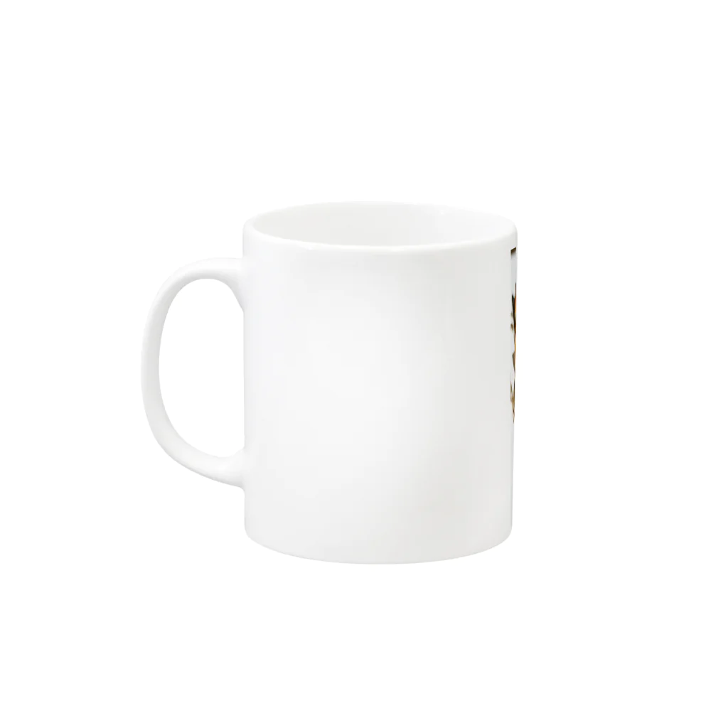 mimimi88のﾊﾟﾝの運動会 Mug :left side of the handle