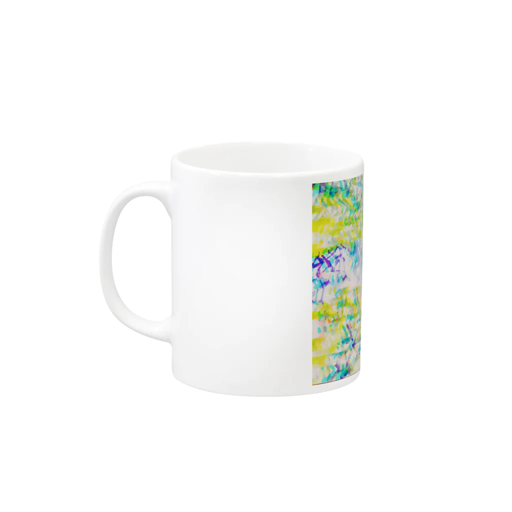 ocoのツウテンカク Mug :left side of the handle