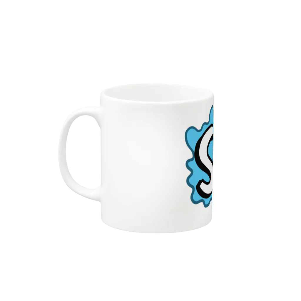 ぽっぷんすたんぷ -POP’N STAMP-のSPLASH! Mug :left side of the handle