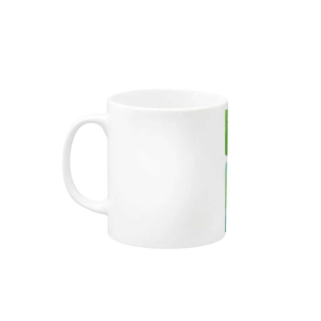 🍓kocobuta🐷の自然 Mug :left side of the handle