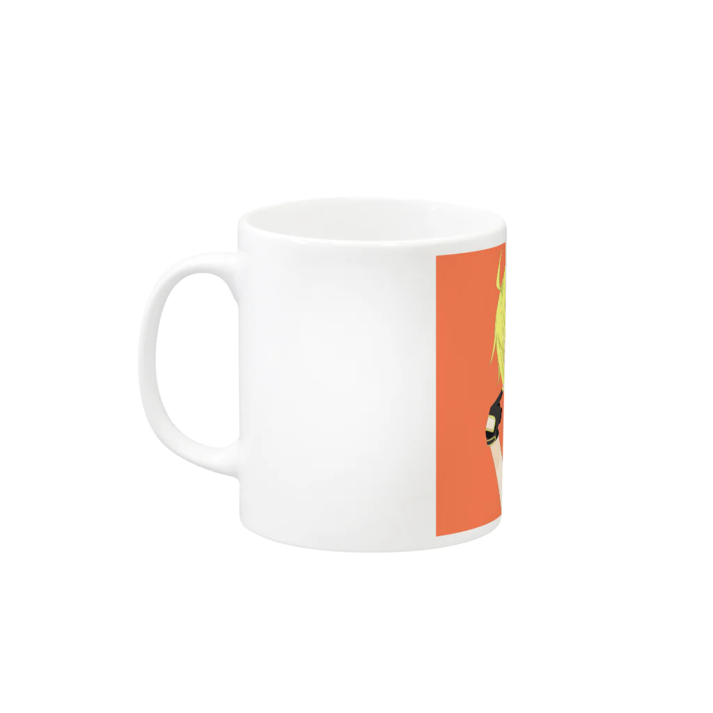 ぽんずのポン酢のホーリィランサーグッズ Mug :left side of the handle