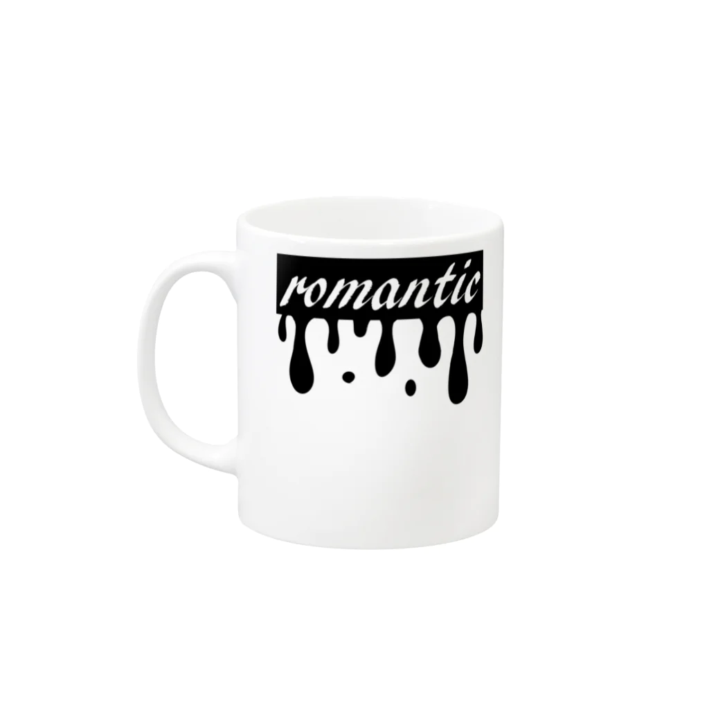 UNchan(あんちゃん)    ★unlimited★のromantic　　#0006 Mug :left side of the handle