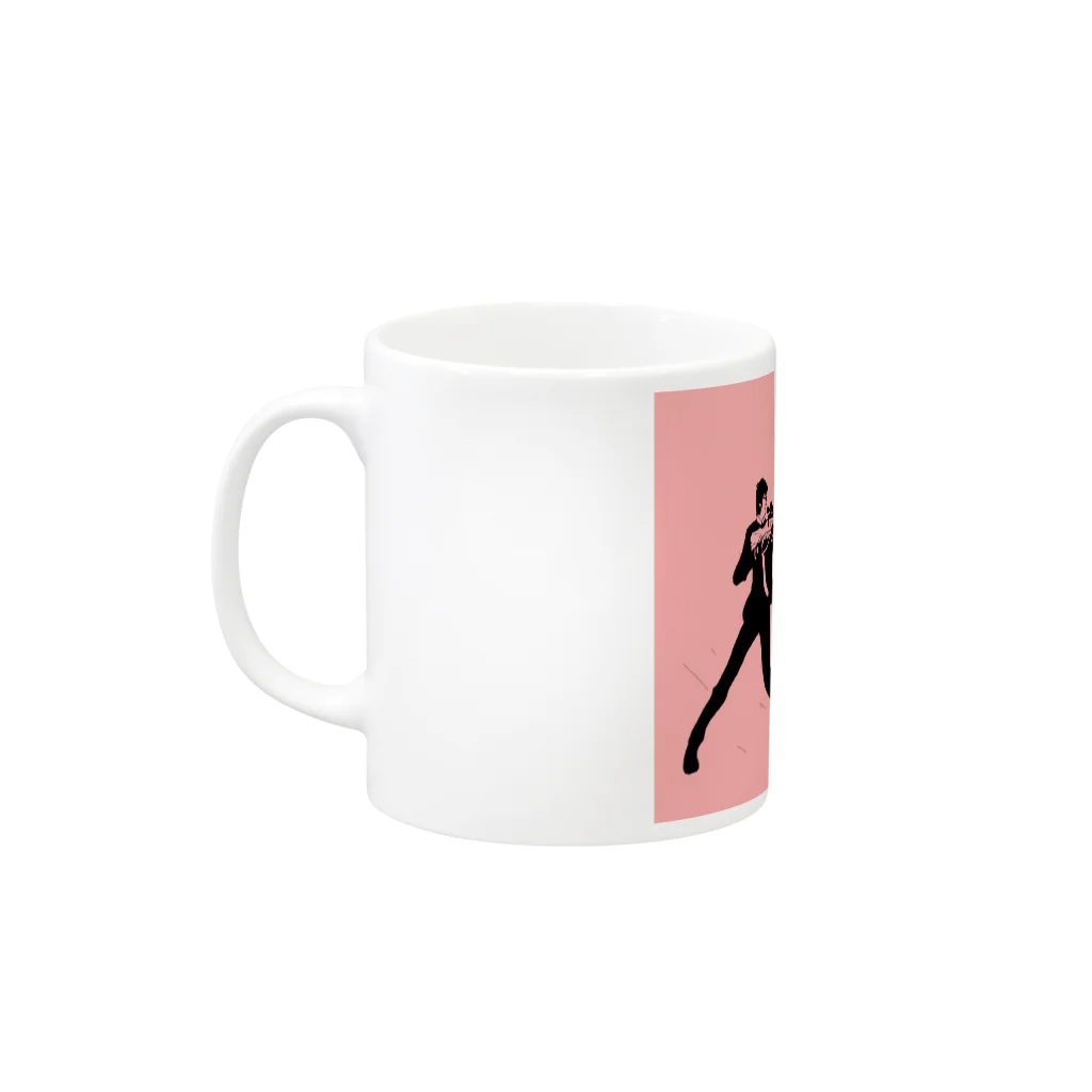 ましゅんファンアートSHOPのmaShunTARGETon Mug :left side of the handle