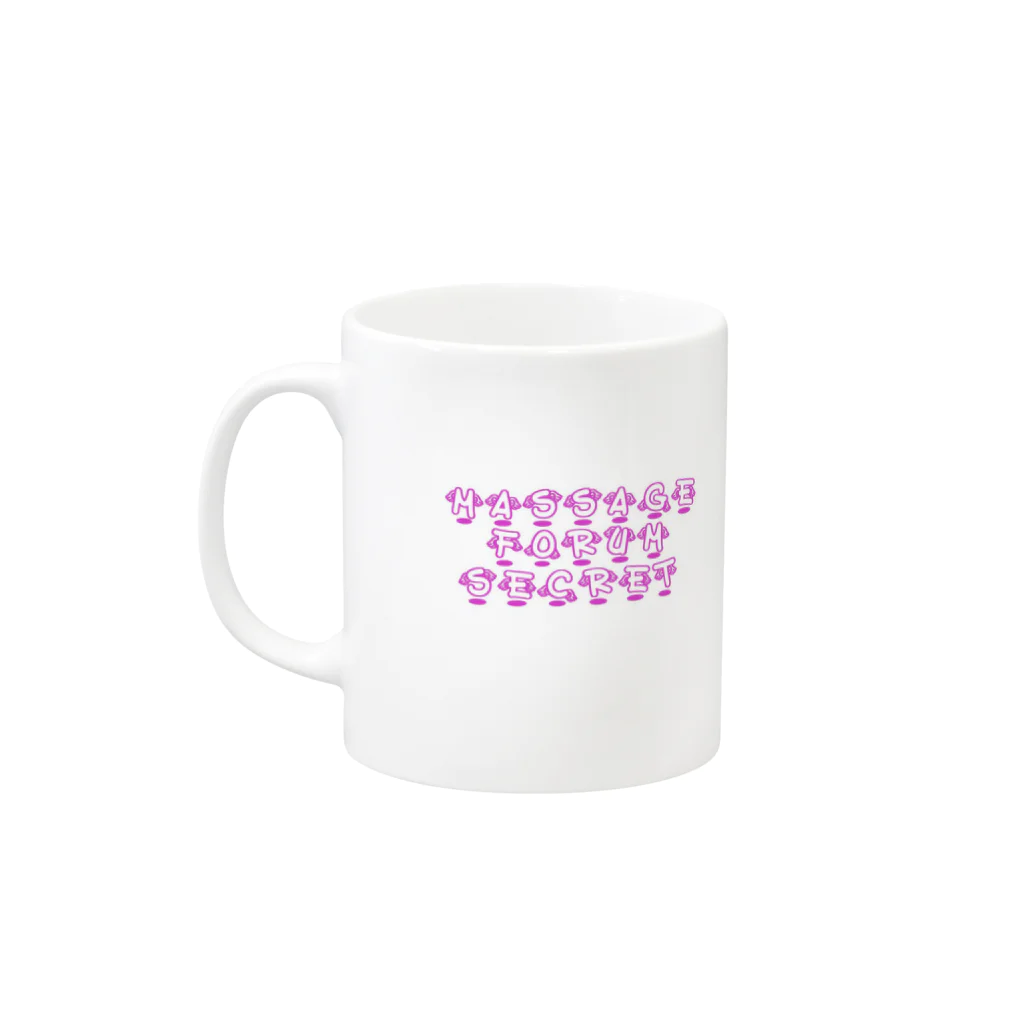 secretofficialgudzのsecretrogo Mug :left side of the handle