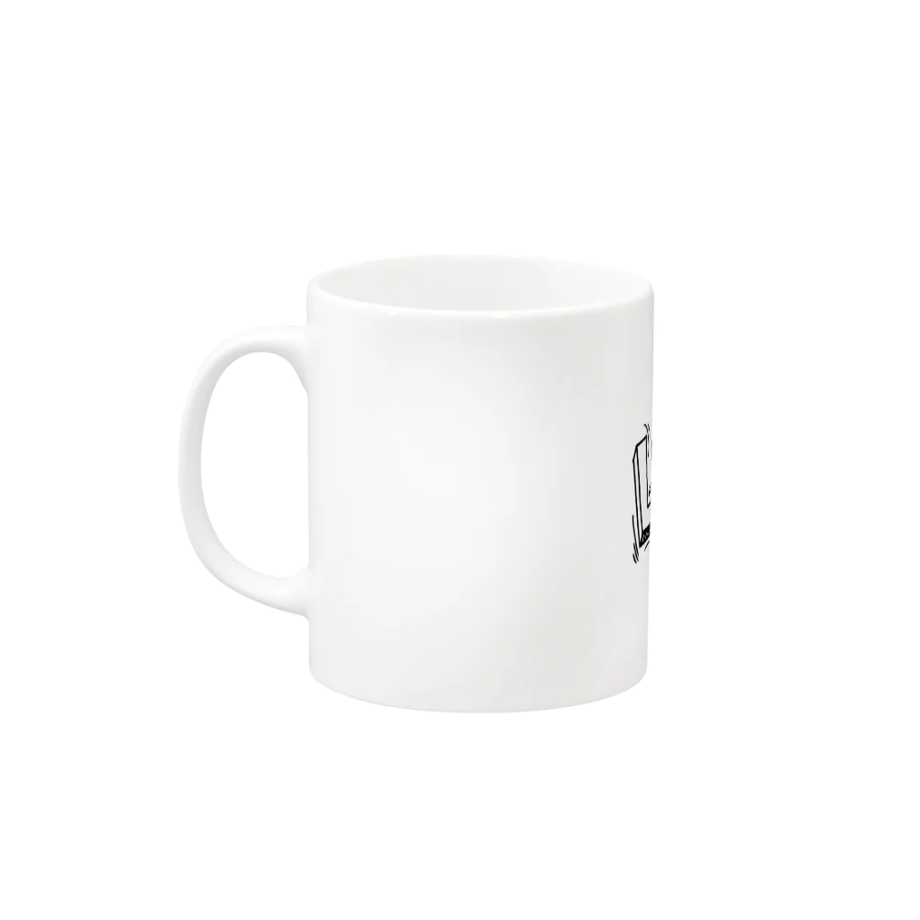 PMショップのLIKEグッズ Mug :left side of the handle