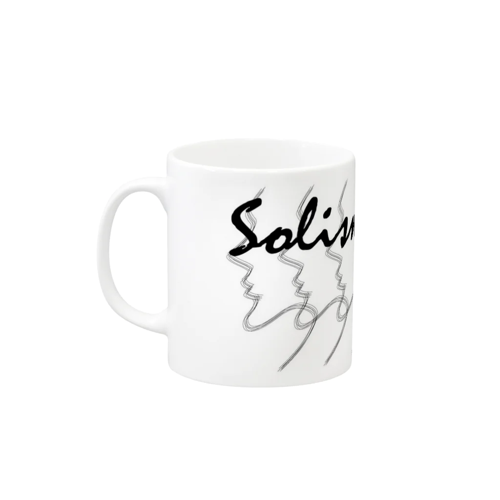 ソーリズムのso-lism Mug :left side of the handle